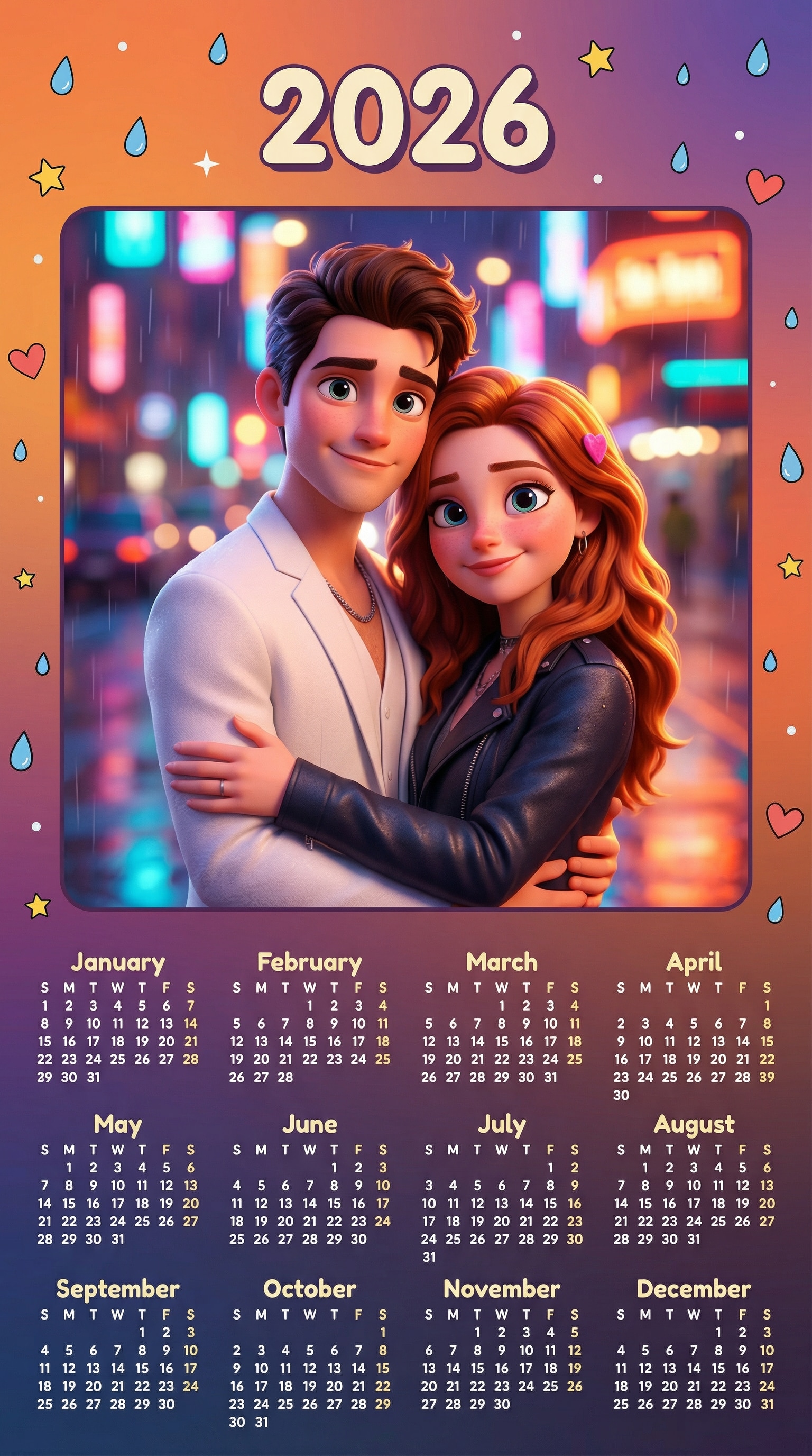 Gemini AI 2026 calendar prompt 05