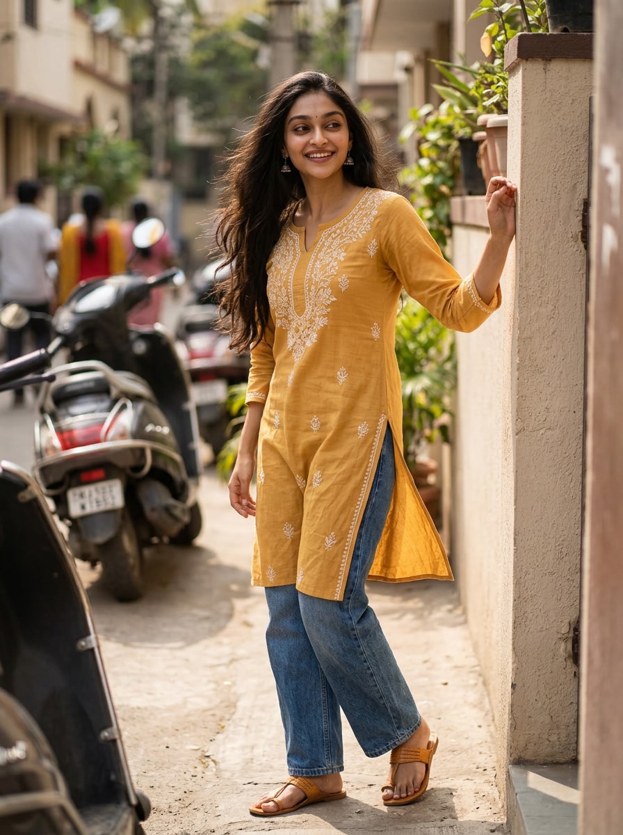 Kurti prompt for ChatGPT Indian fashion result