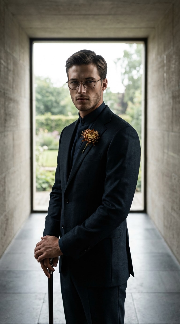 Modern Isolation / ai hirohito style photo