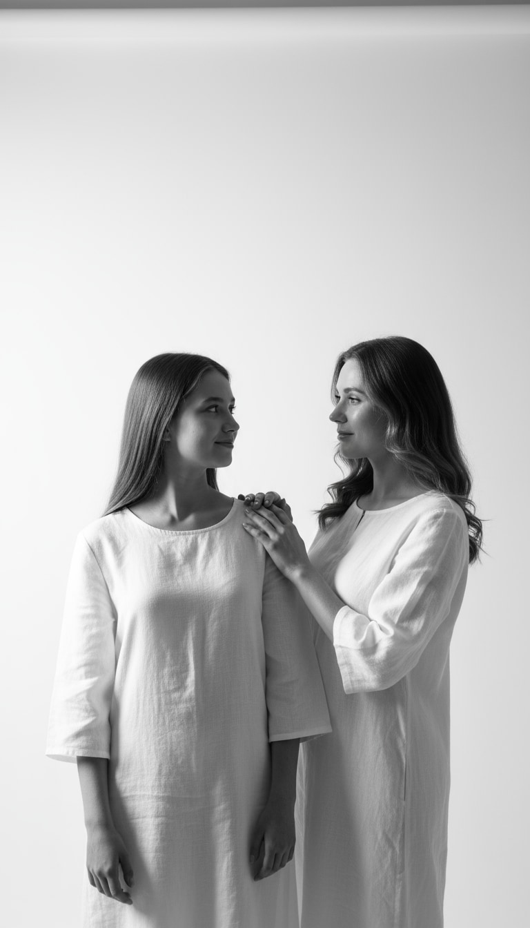 Monochrome Minimal Sisters preview