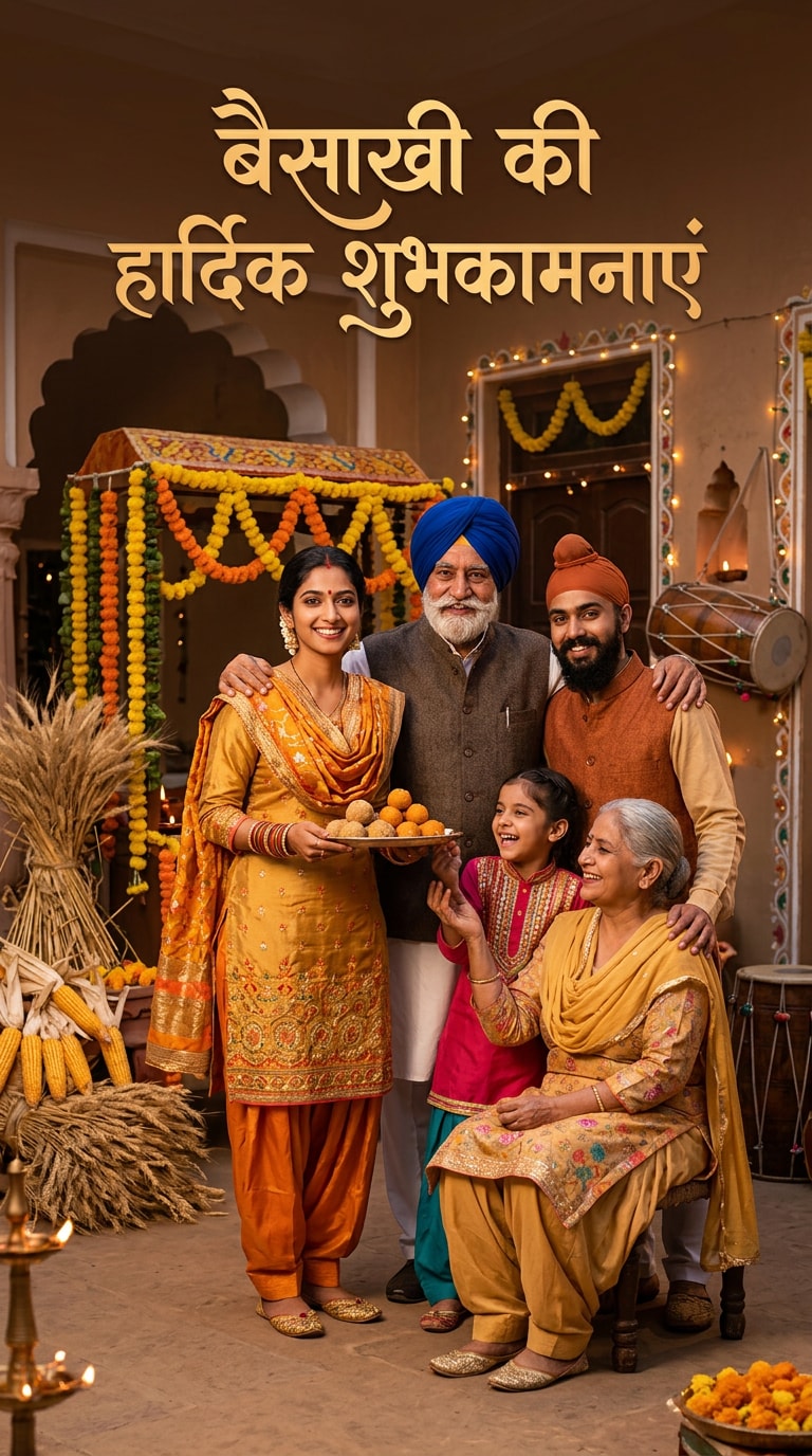 बैसाखी परिवार शुभकामनाएं