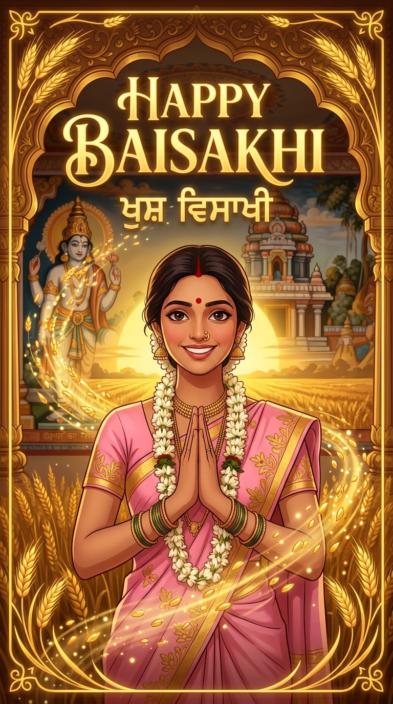 Baisakhi AI Video Greeting