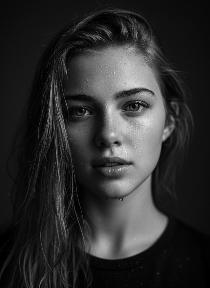 gemini ai black and white photo