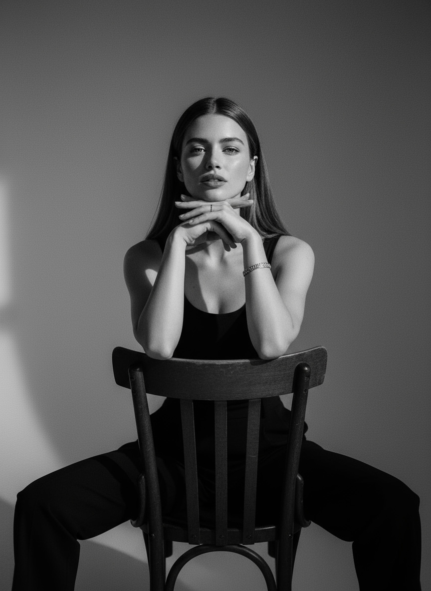 gemini ai black and white photo