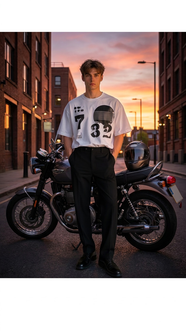 Instagram biker post prompt