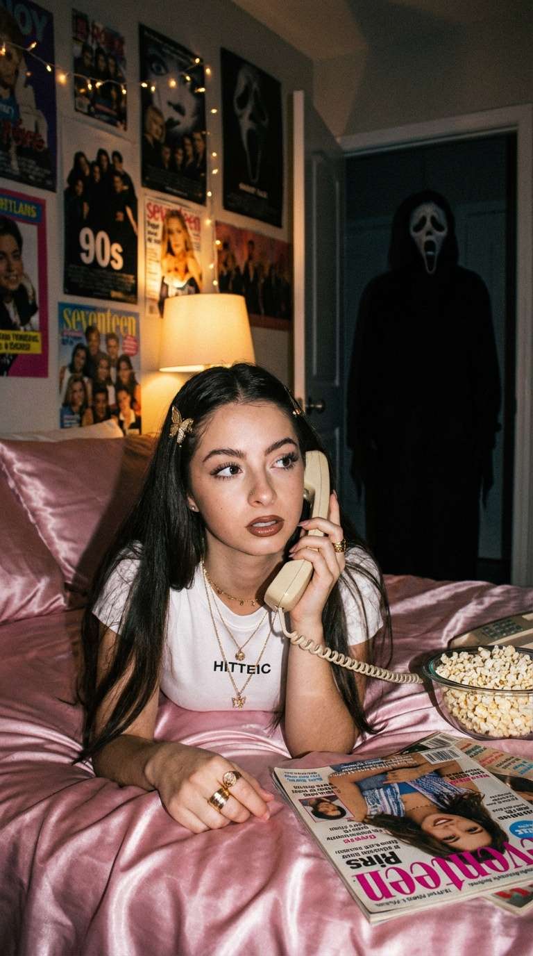 Gemini Ghostface AI photo template 5