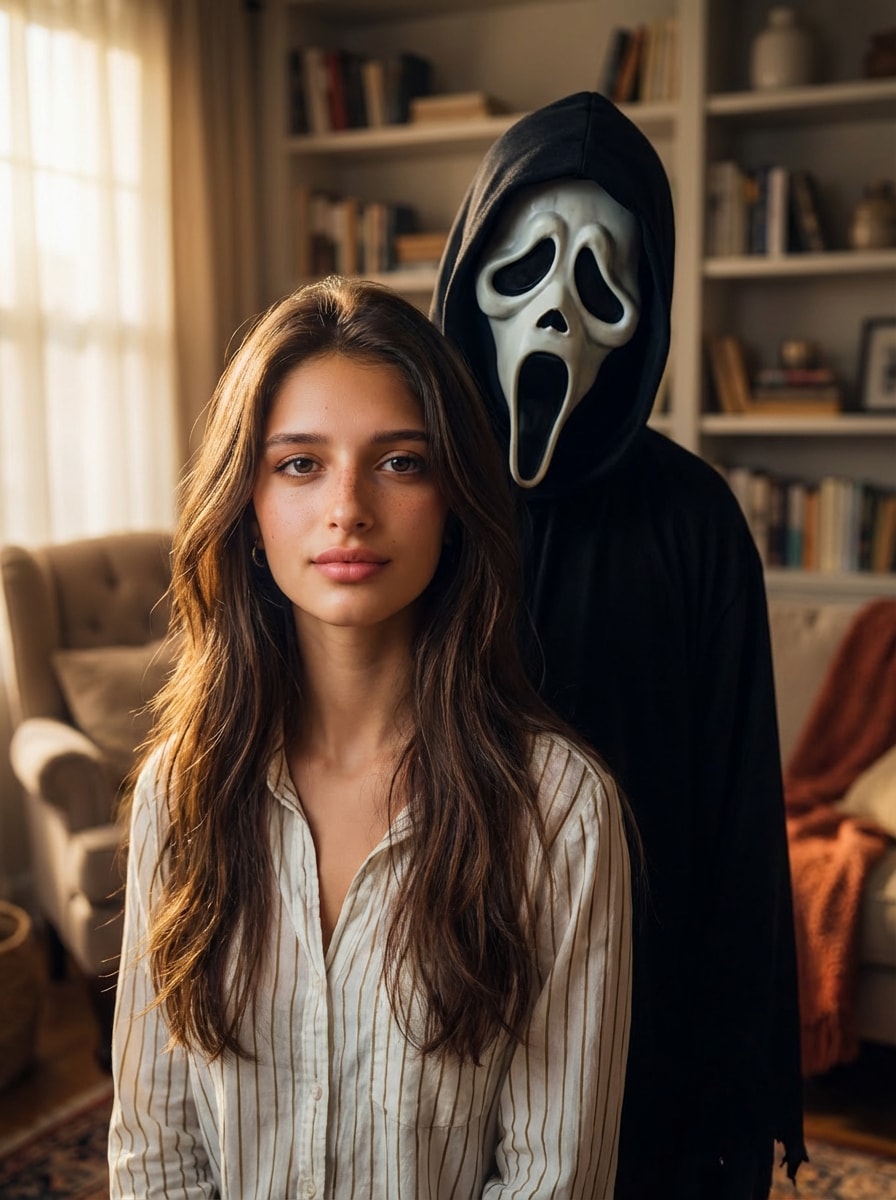 Gemini Ghostface AI Art