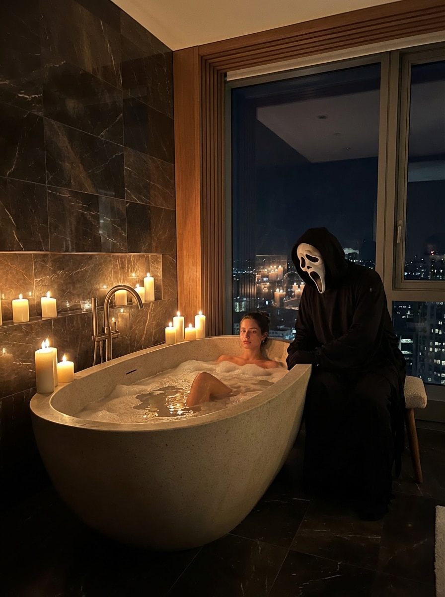 Gemini Ghostface AI Art