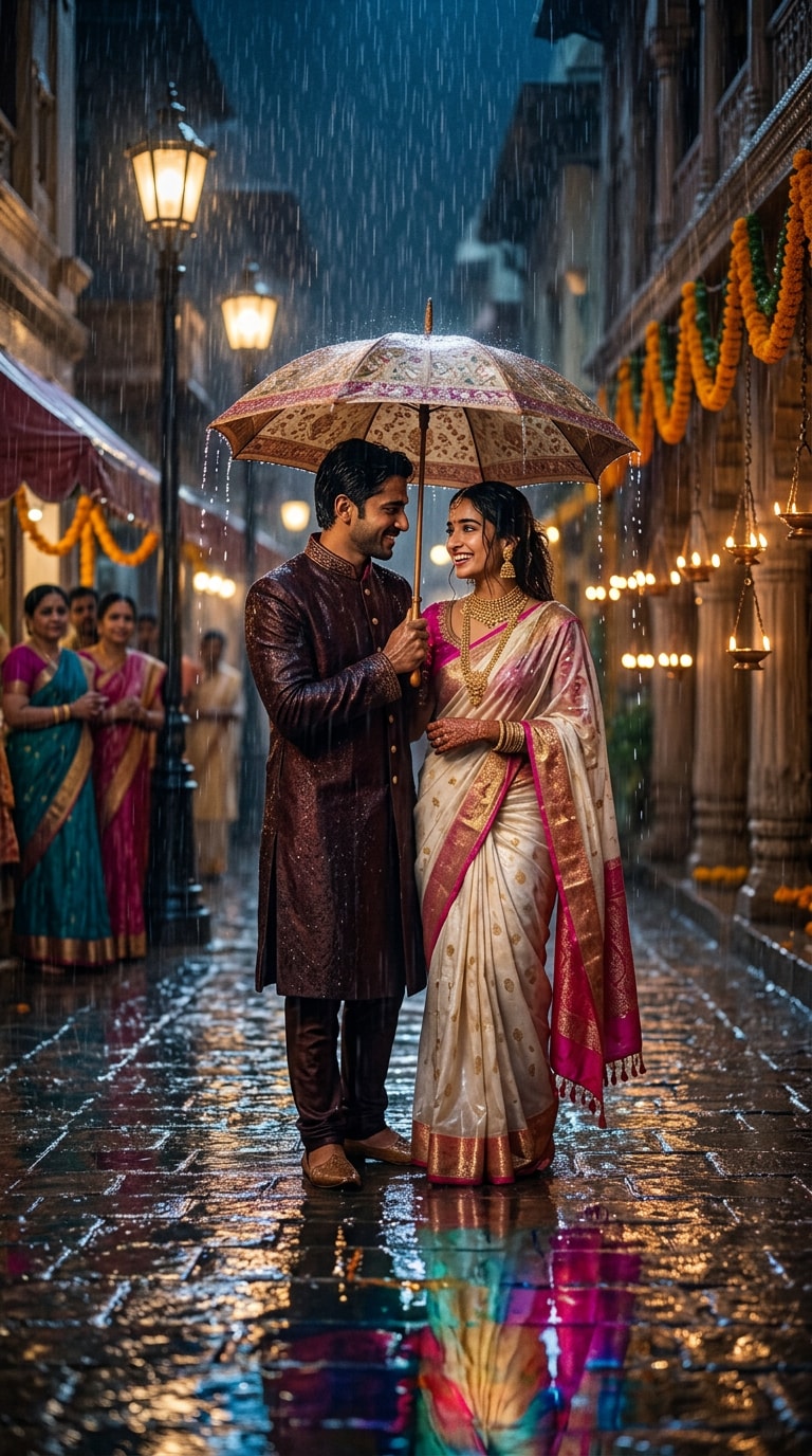 Bollywood Rain Romance