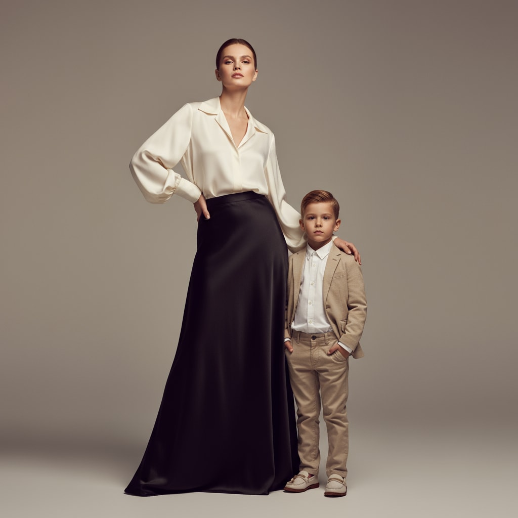 Mother & Son Portrait 6