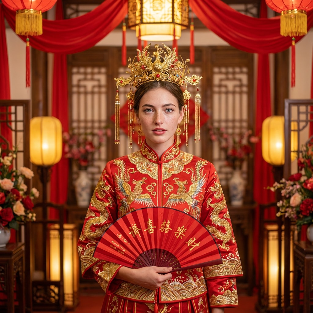 Chinese Xiuhe outfit preview