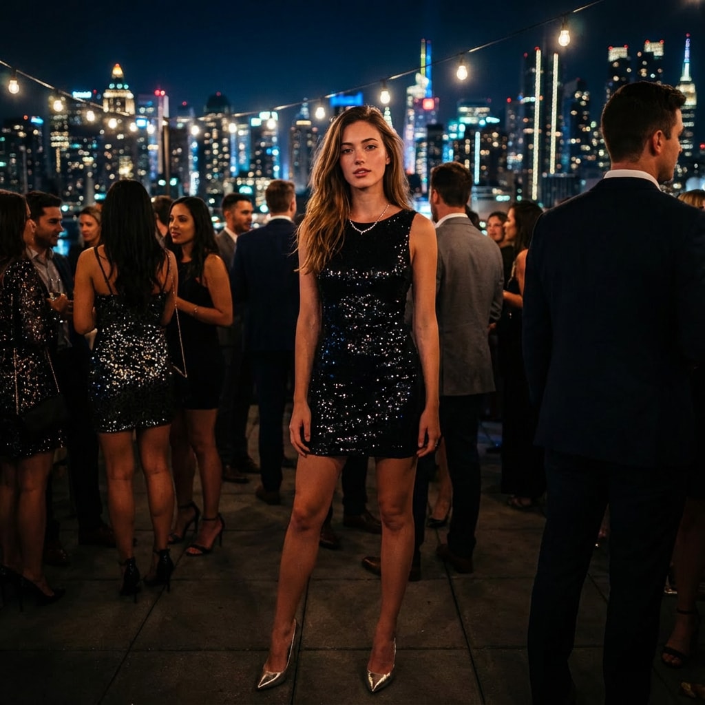 AI Clothes Changer - Night Party Look