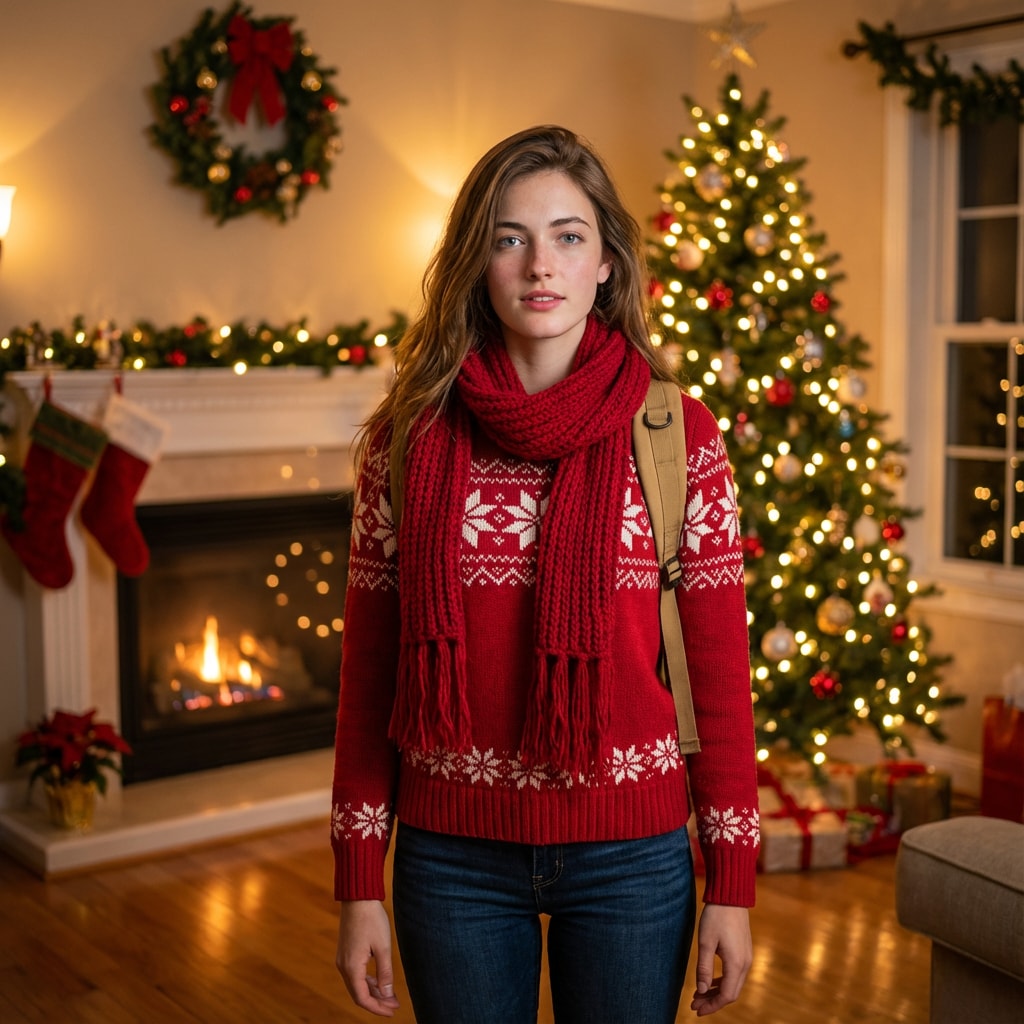 Christmas outfit preview