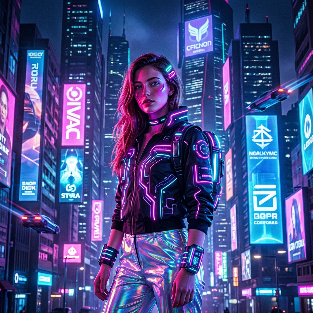 Cyberpunk style preview
