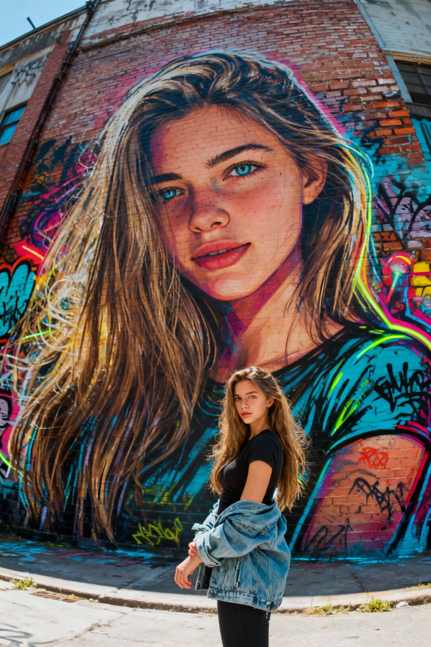 Gemini AI Wall Painting Portrait Turn Photos Into Graffiti Oil Gemini AI Wall Painting Portrait Turn Photos Into Graffiti Oil