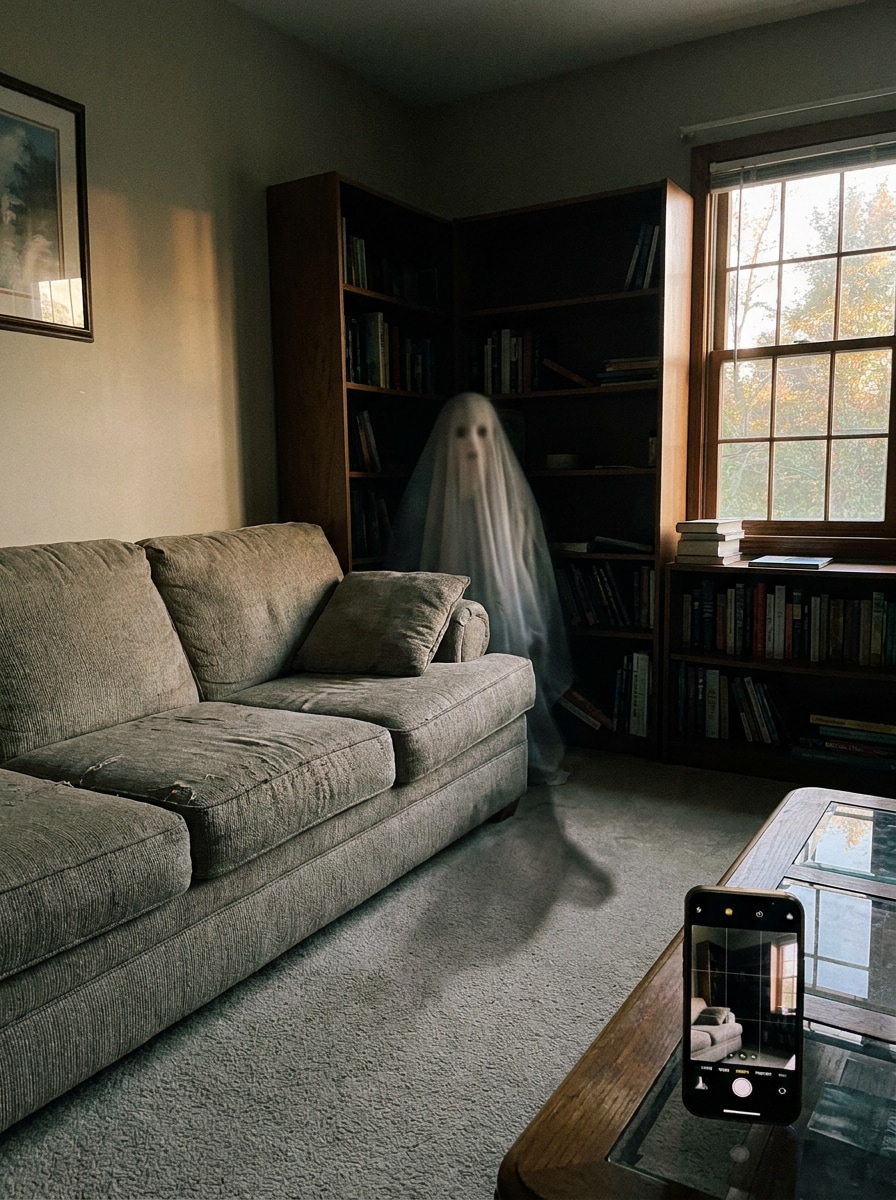 Ghost Behind the Couch
