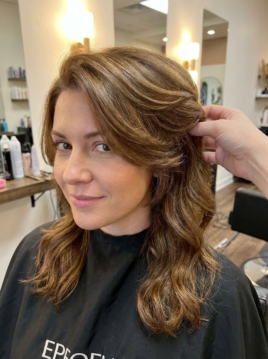 Glam Mullet Blowout