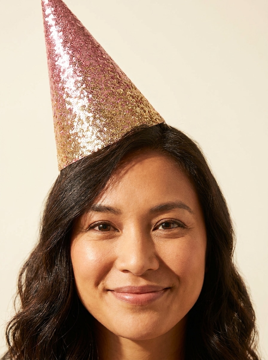 Glitter Party Hat