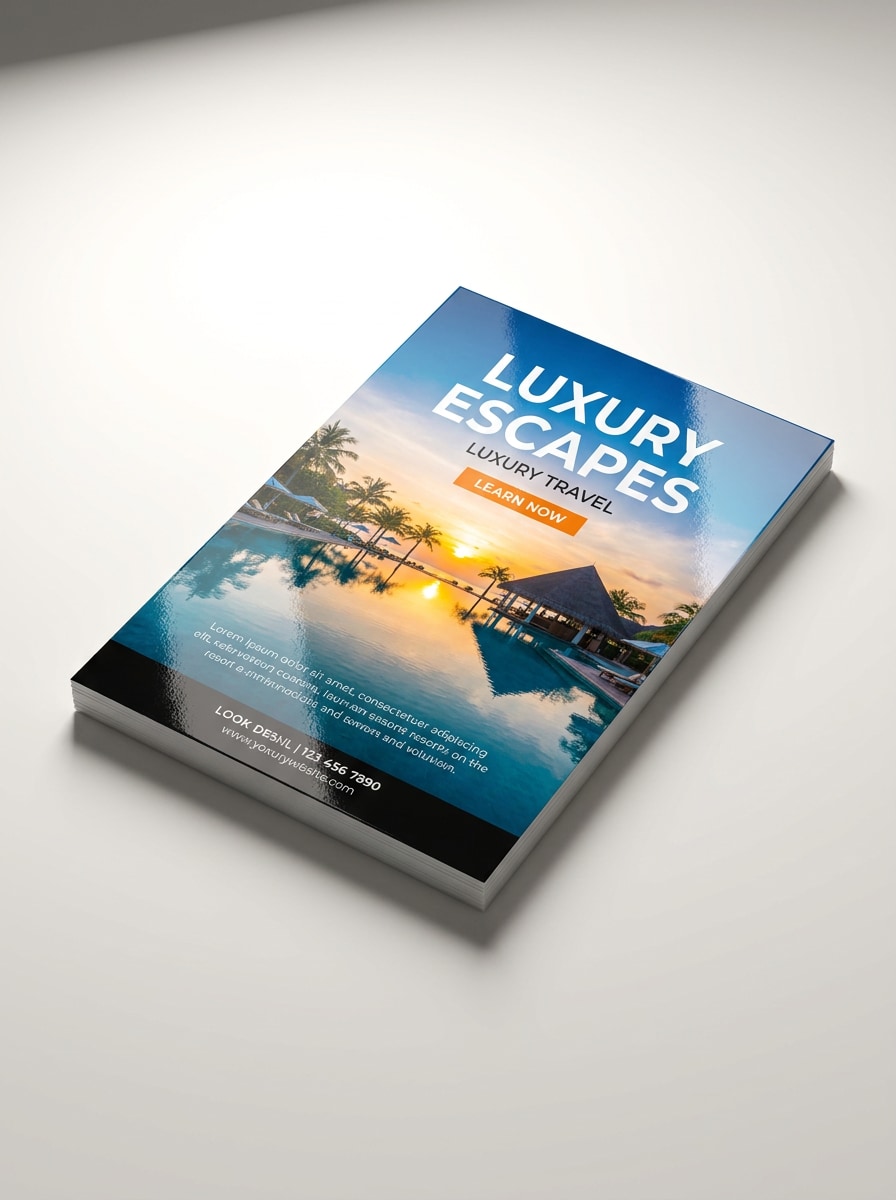 Glossy Promotional Card