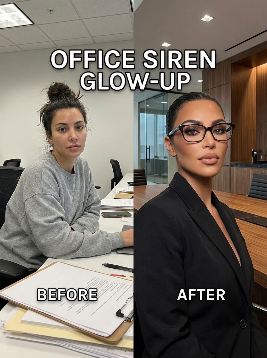Glow-Up Before and After