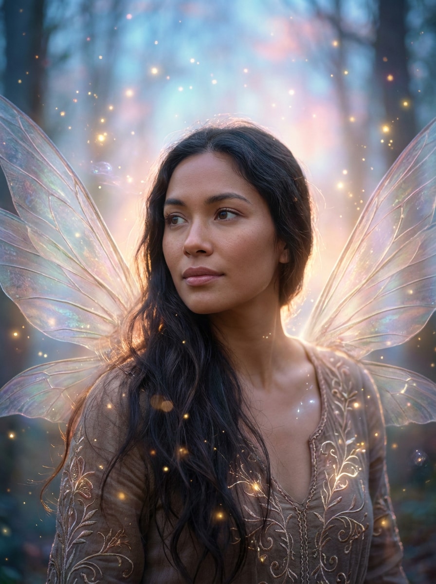 Glowing Translucent Wings