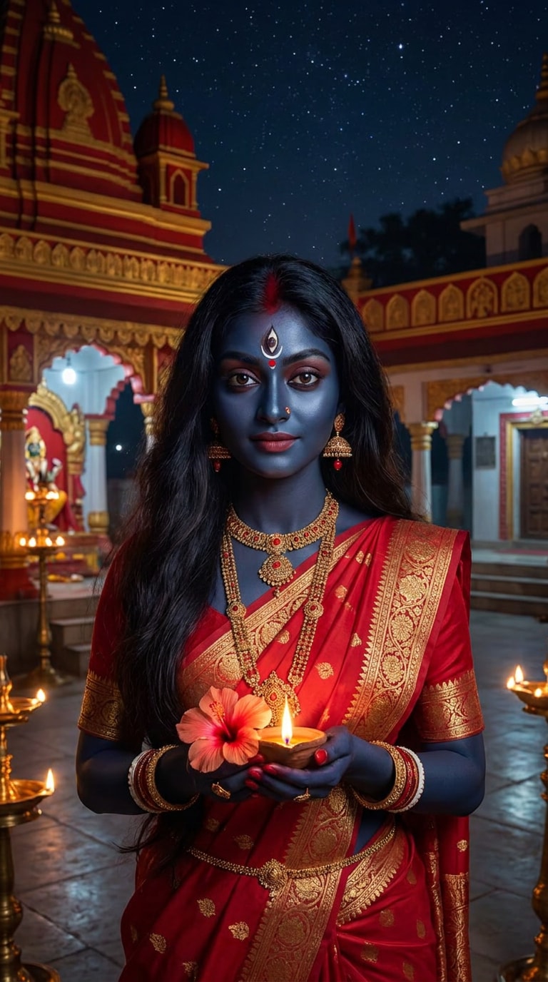 Dark Divine Mother Kali prompt
