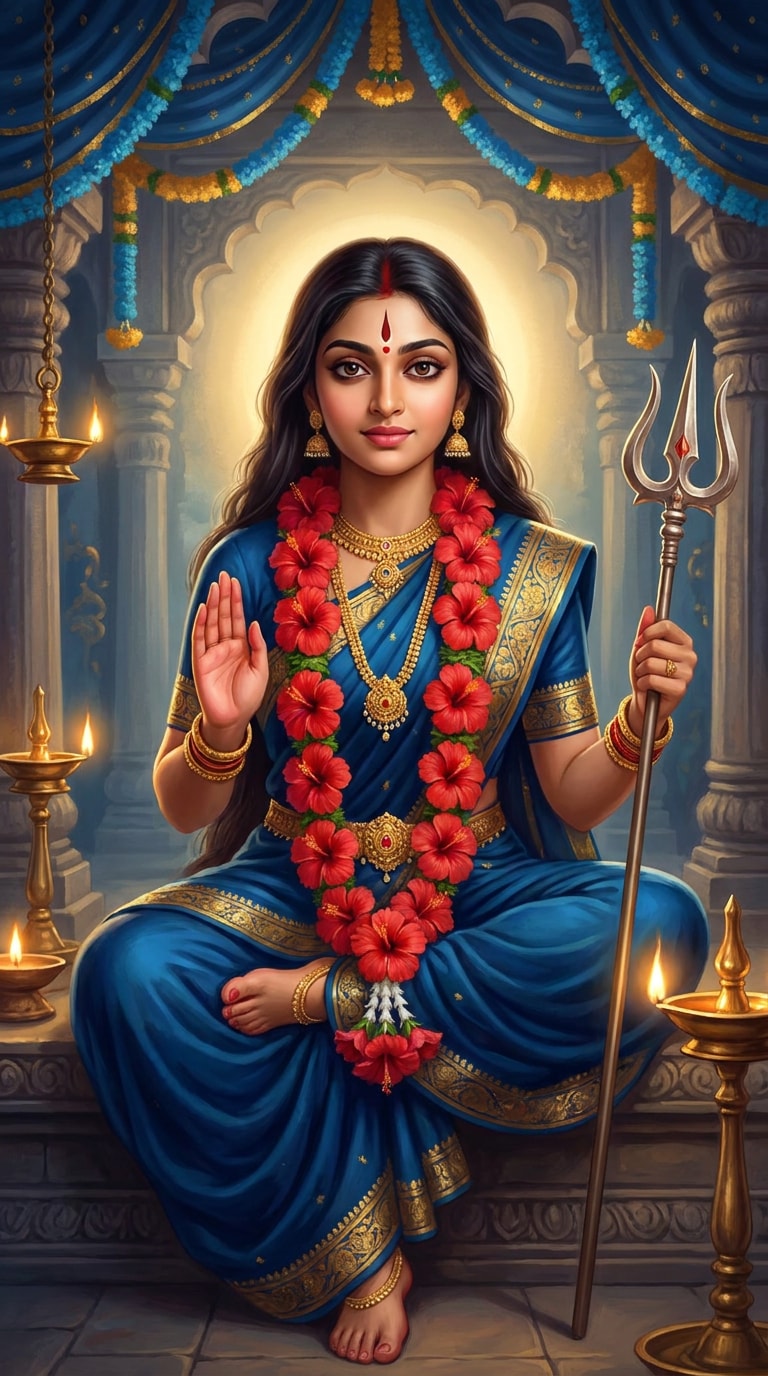 Kali meditation devotional prompt