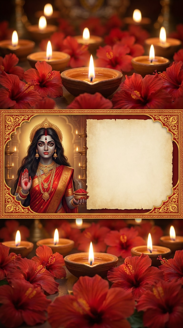 Kali devotional banner prompt