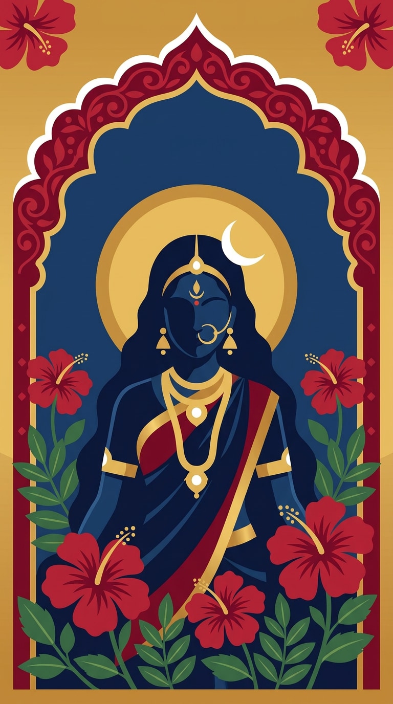 Kali vector poster prompt