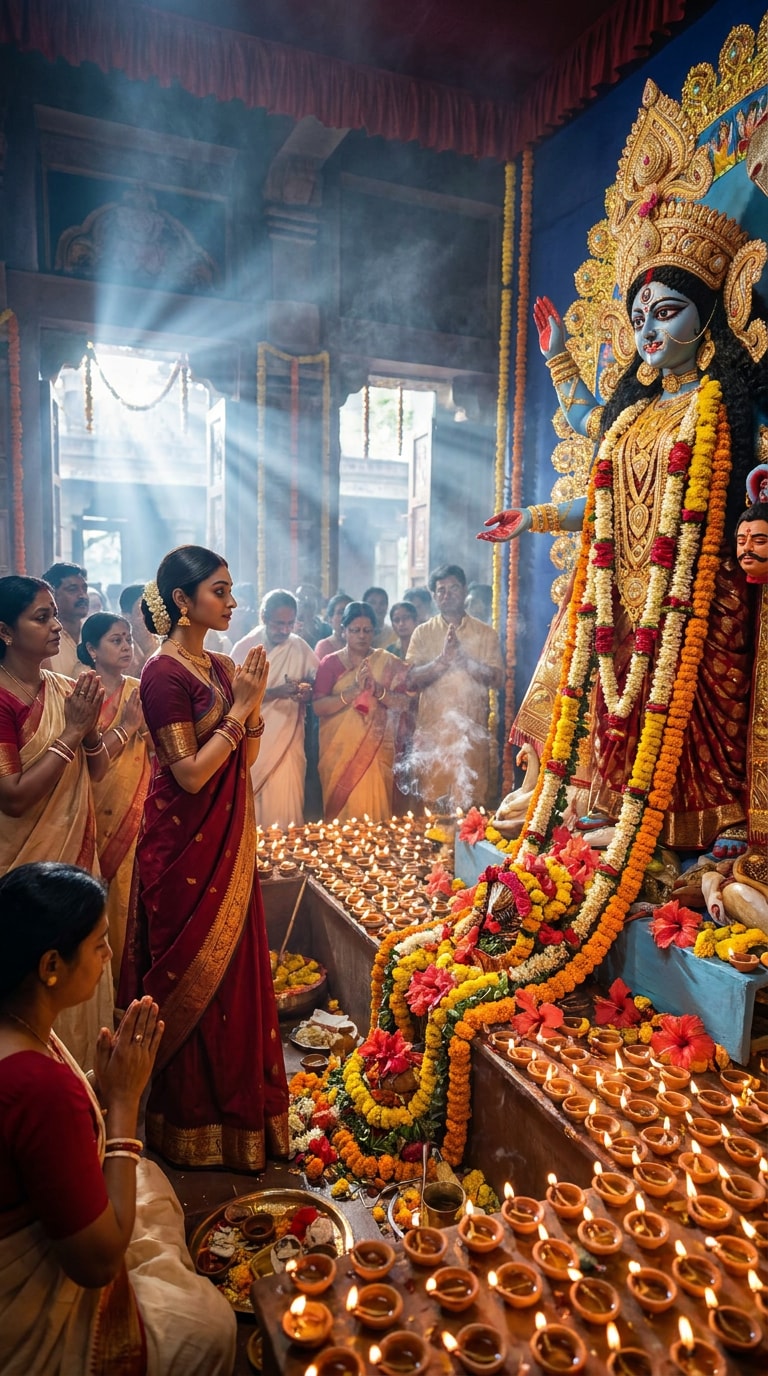 Goddess Kali power and protection AI prompt