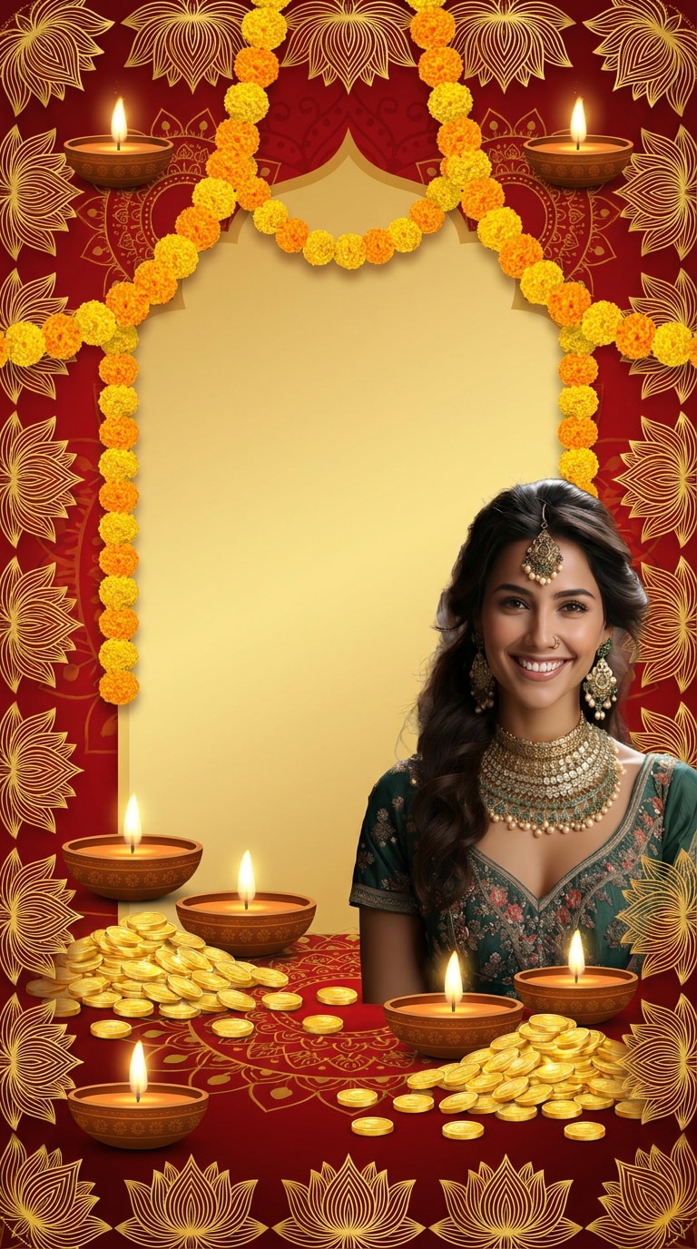 Diwali Lakshmi banner resource prompt