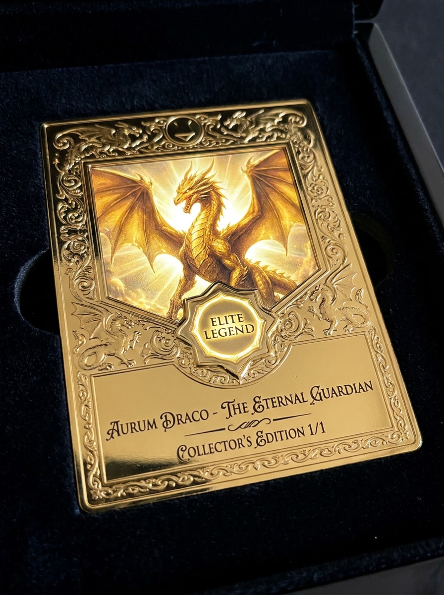 Gold Legendary Card