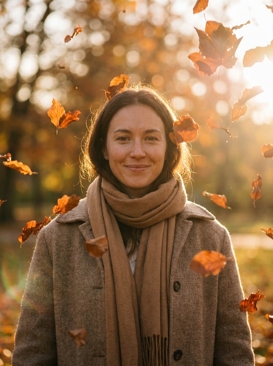 Golden Fall Portrait