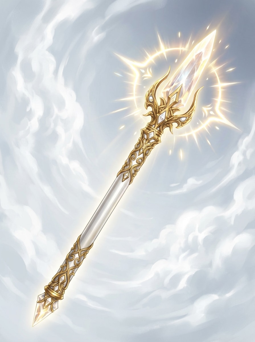Golden Holy Spear