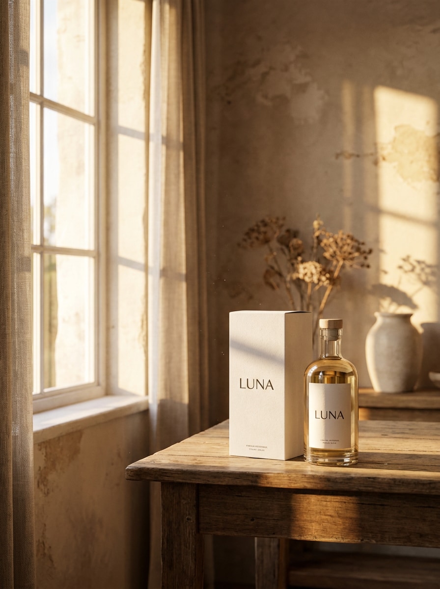Golden Hour Window Scene