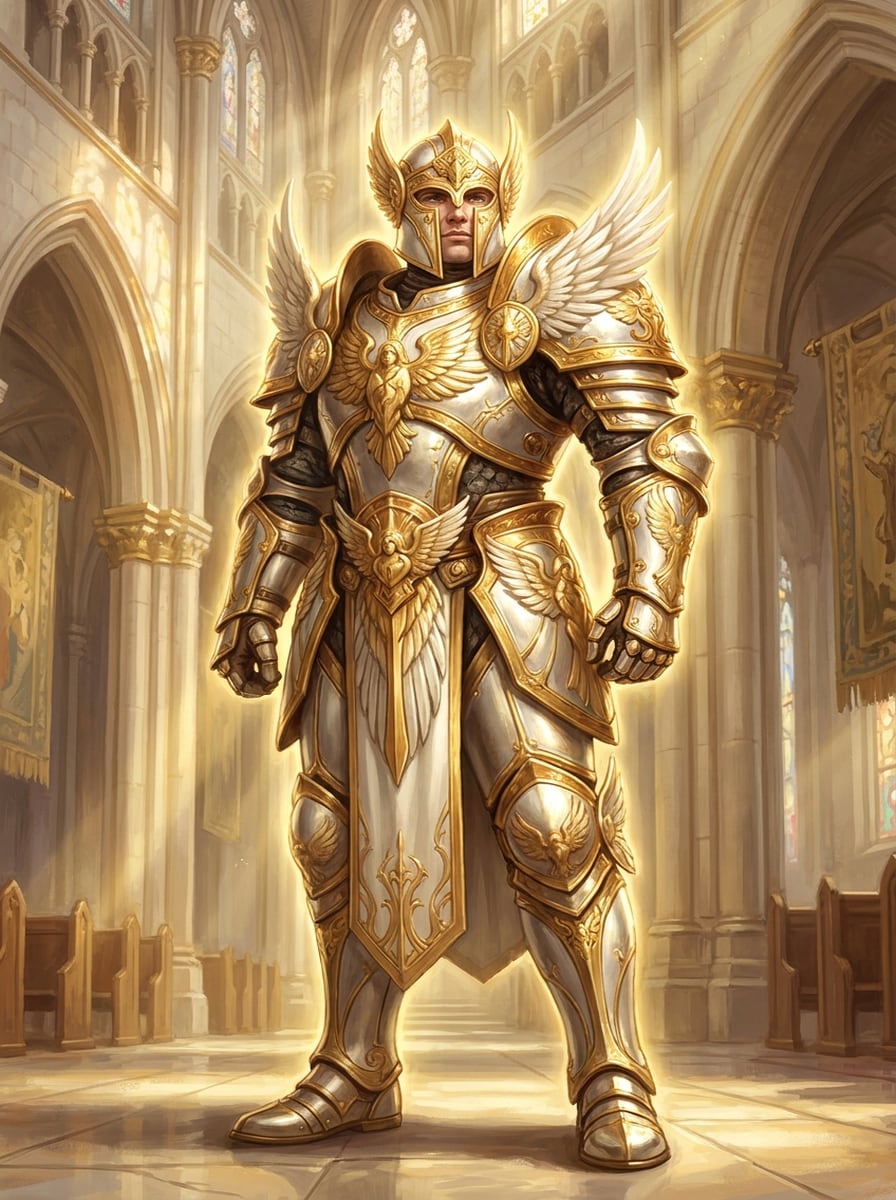 Golden Paladin Armor