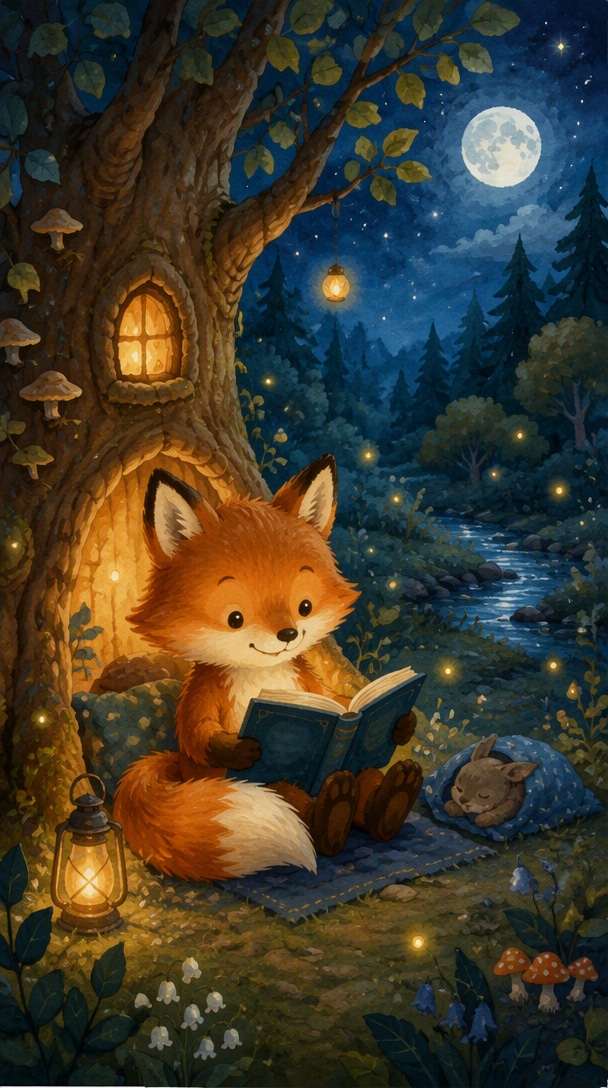 GPT Image 2.5 prompt example - Children’s Book Illustration