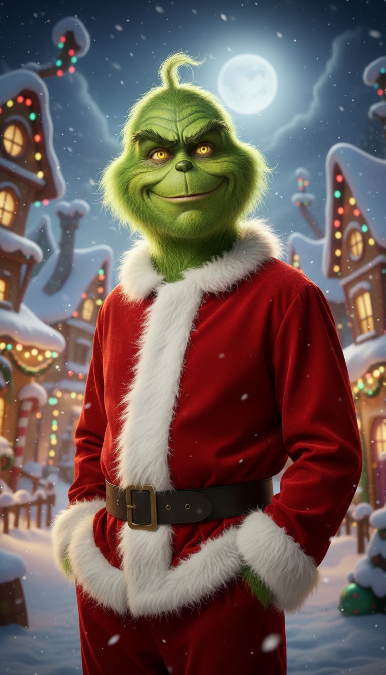 AI Grinch Photo