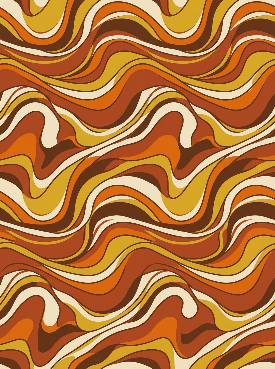 Groovy 70s Waves