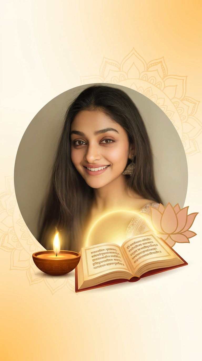 Guru Purnima DP Profile Image Prompt