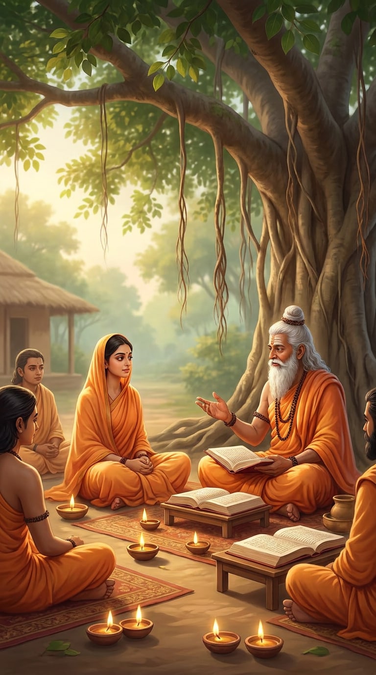 Teacher Appreciation Guru Purnima AI Photo