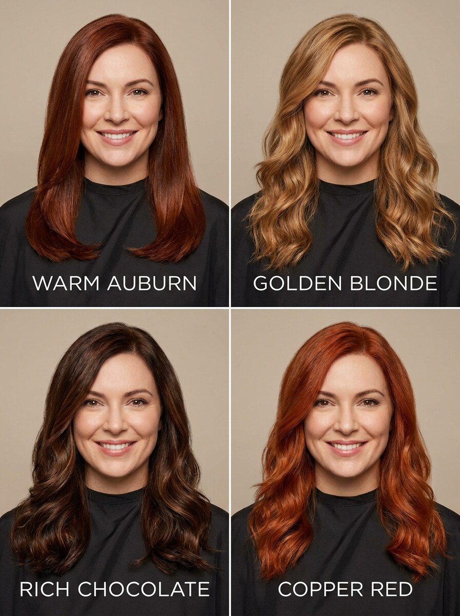 Hair Color Preview by Season