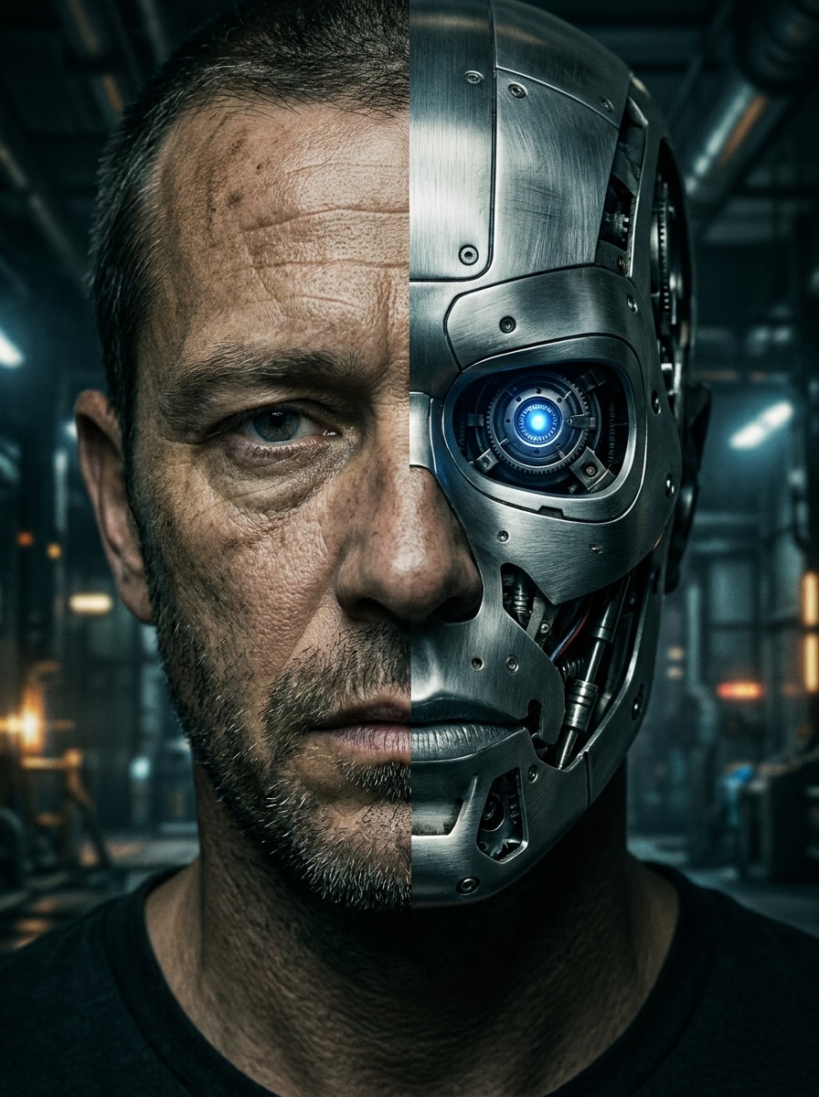 Half Human Half Robot
