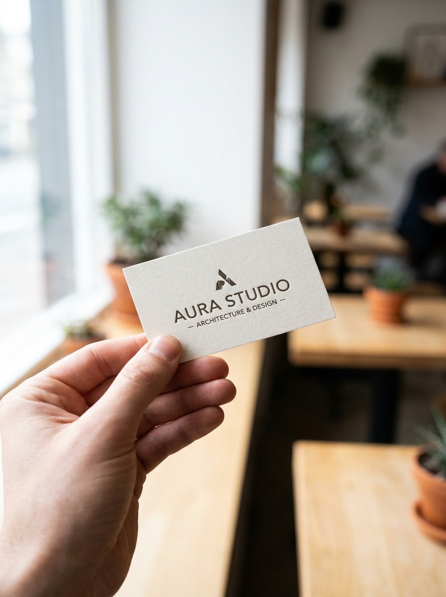 Hand Holding Card