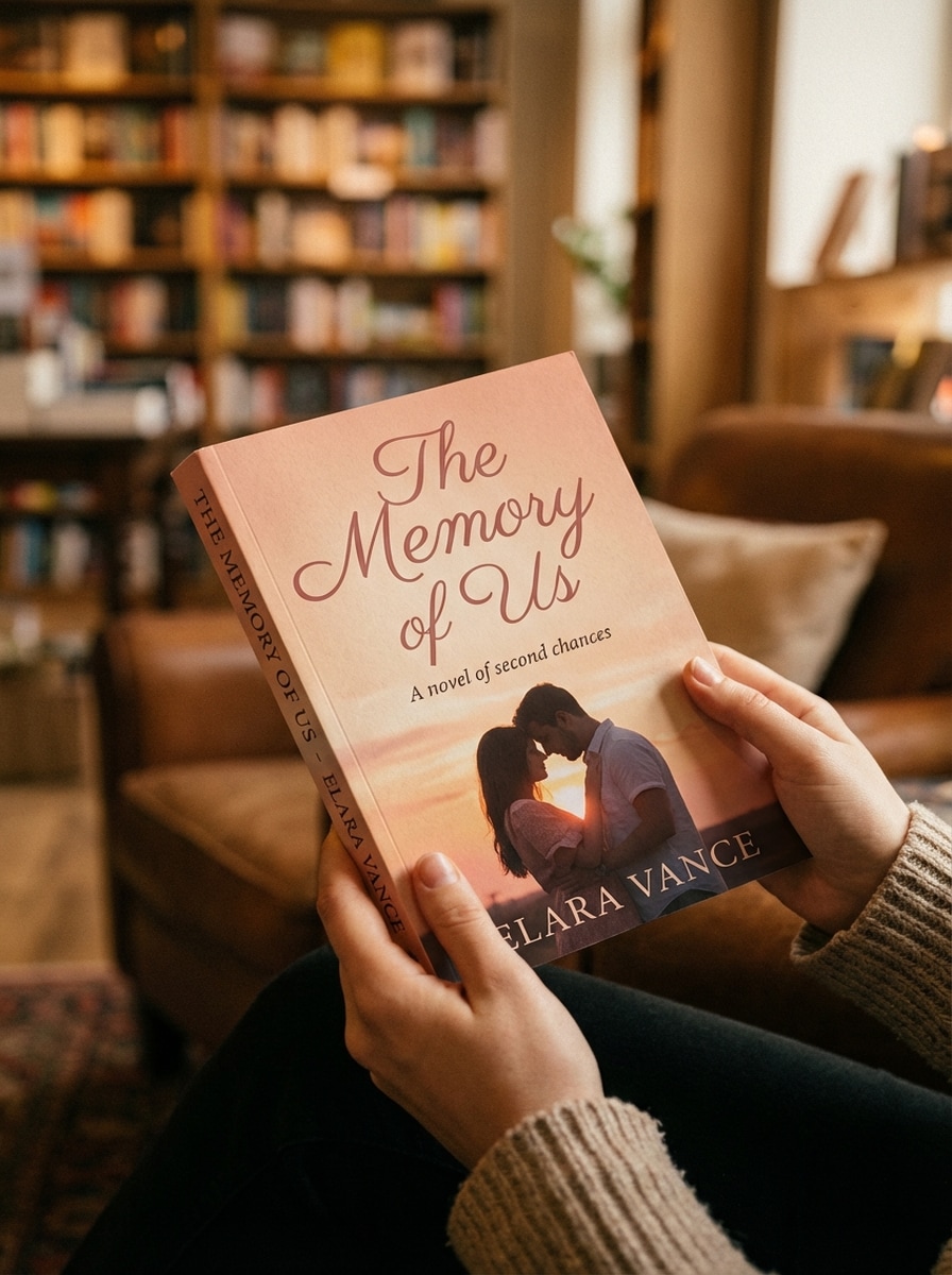 Handheld Book Mockup