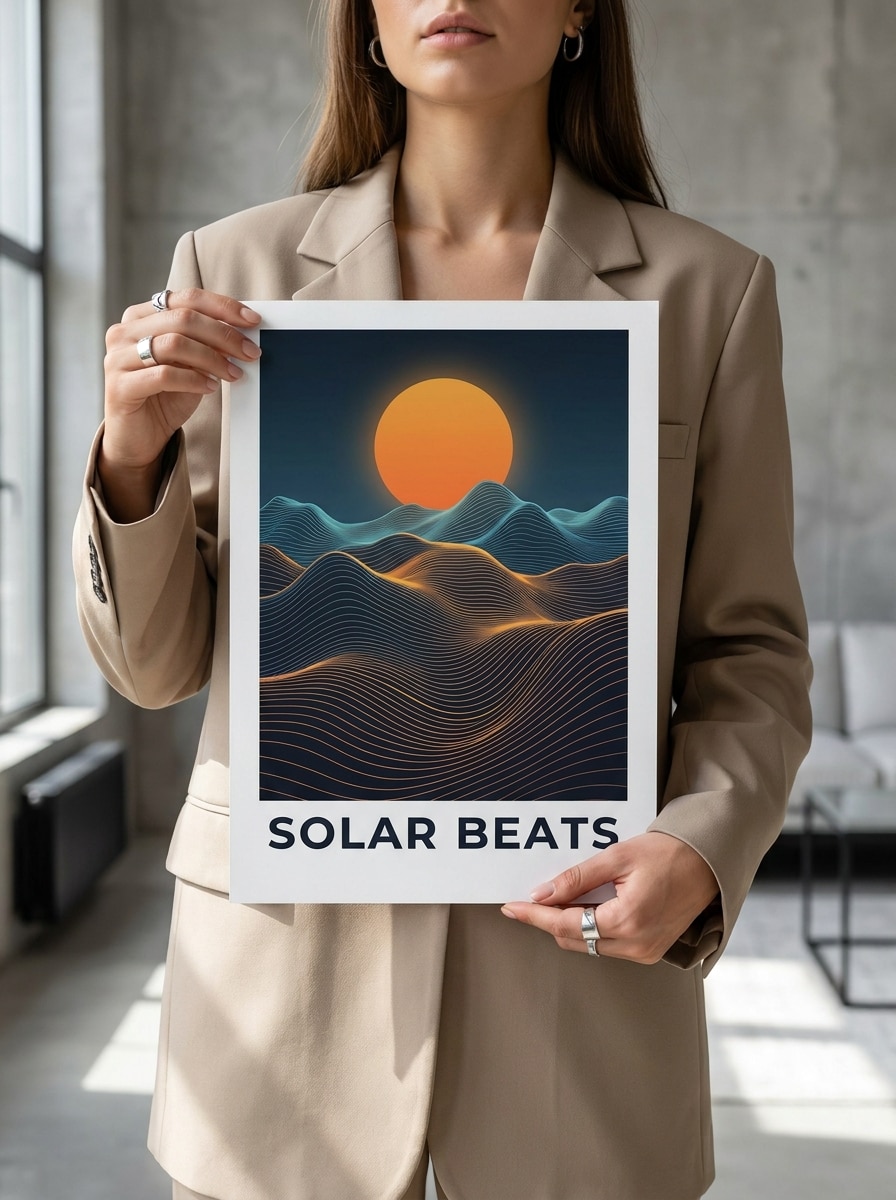 Hand-Held Poster