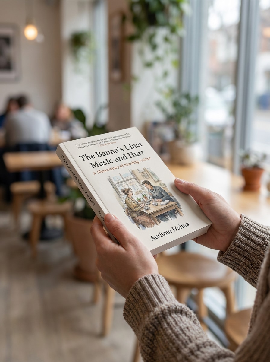 Hands Holding Book