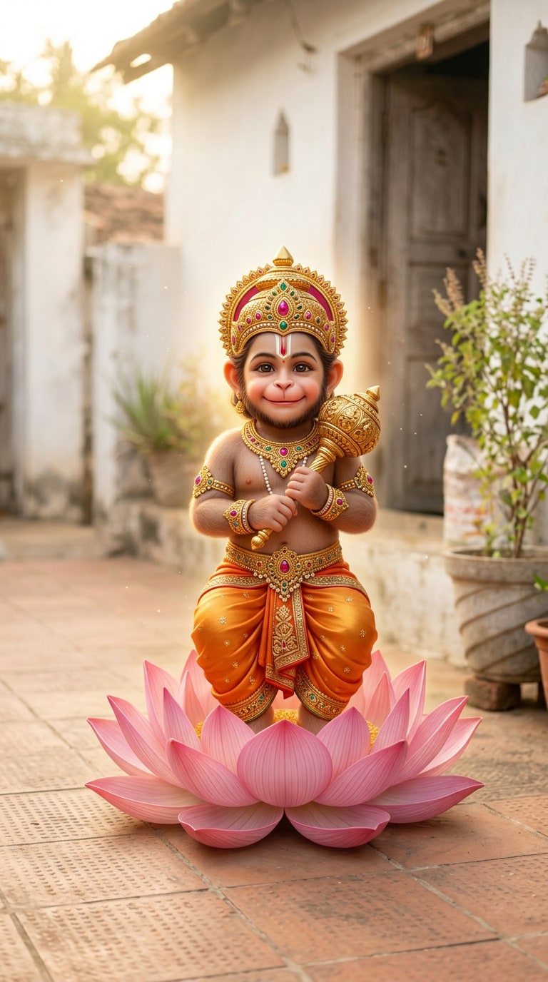 Hanuman Jayanti AI Photo 1