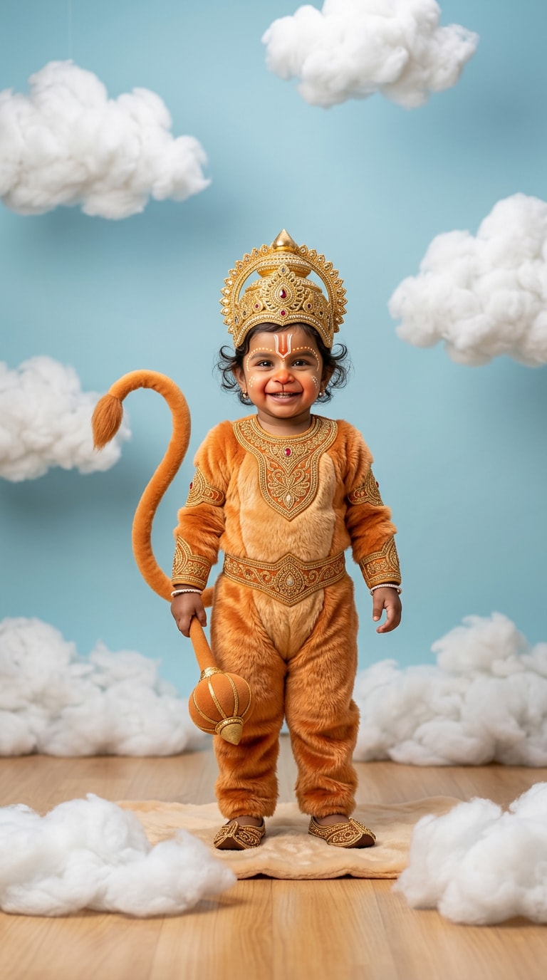 Hanuman Jayanti AI Photo 3