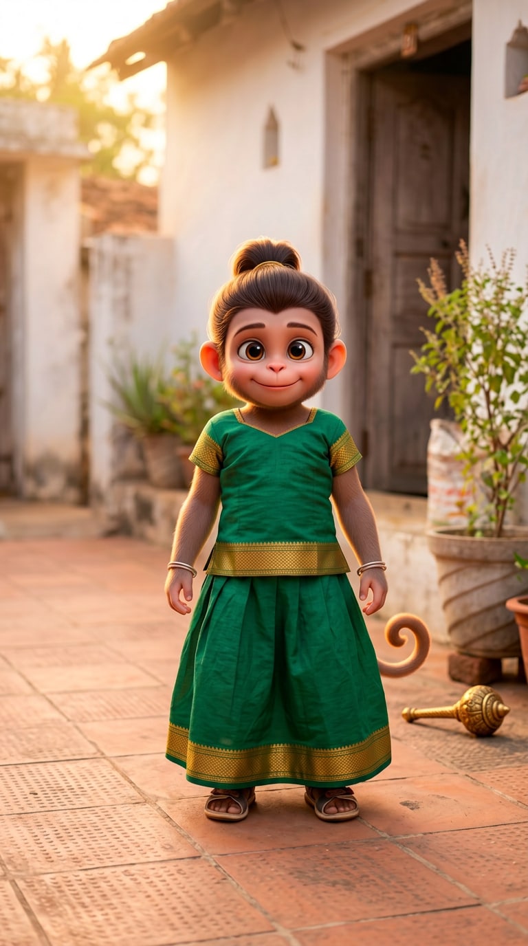 Hanuman Jayanti AI Photo 6